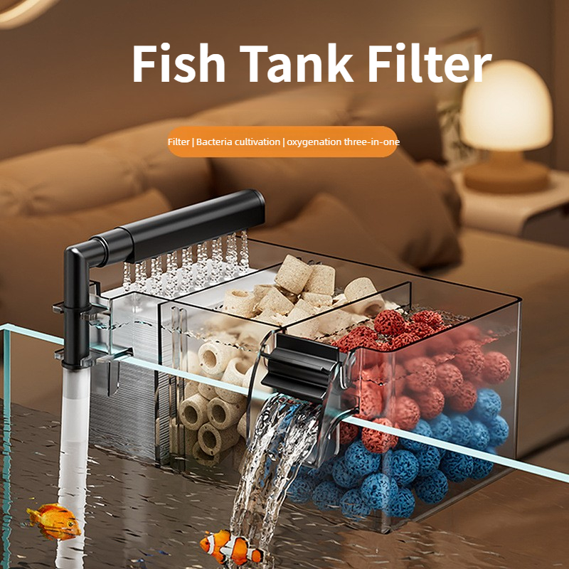 Marine Aquarium Overflow - Small Hang-on Aquarium Filter Box Quiet