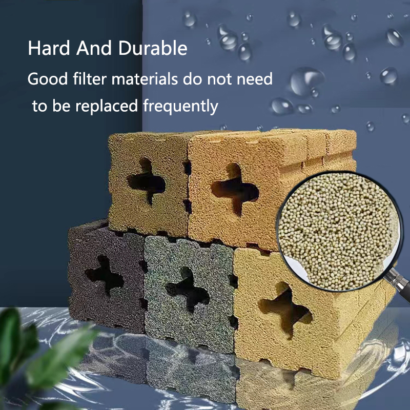 Marine Aquarium Filter Media - Aquarium Filter Activated Carbon Ceramic Biochemical