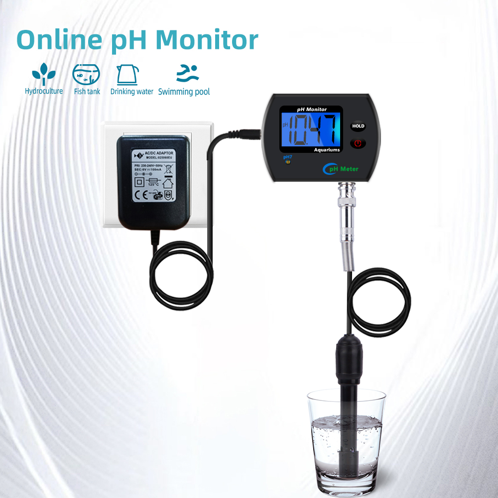Digital Ph Meter Aquarium Drin - đánh giá và giá Marine Aquarium Water Analyzer