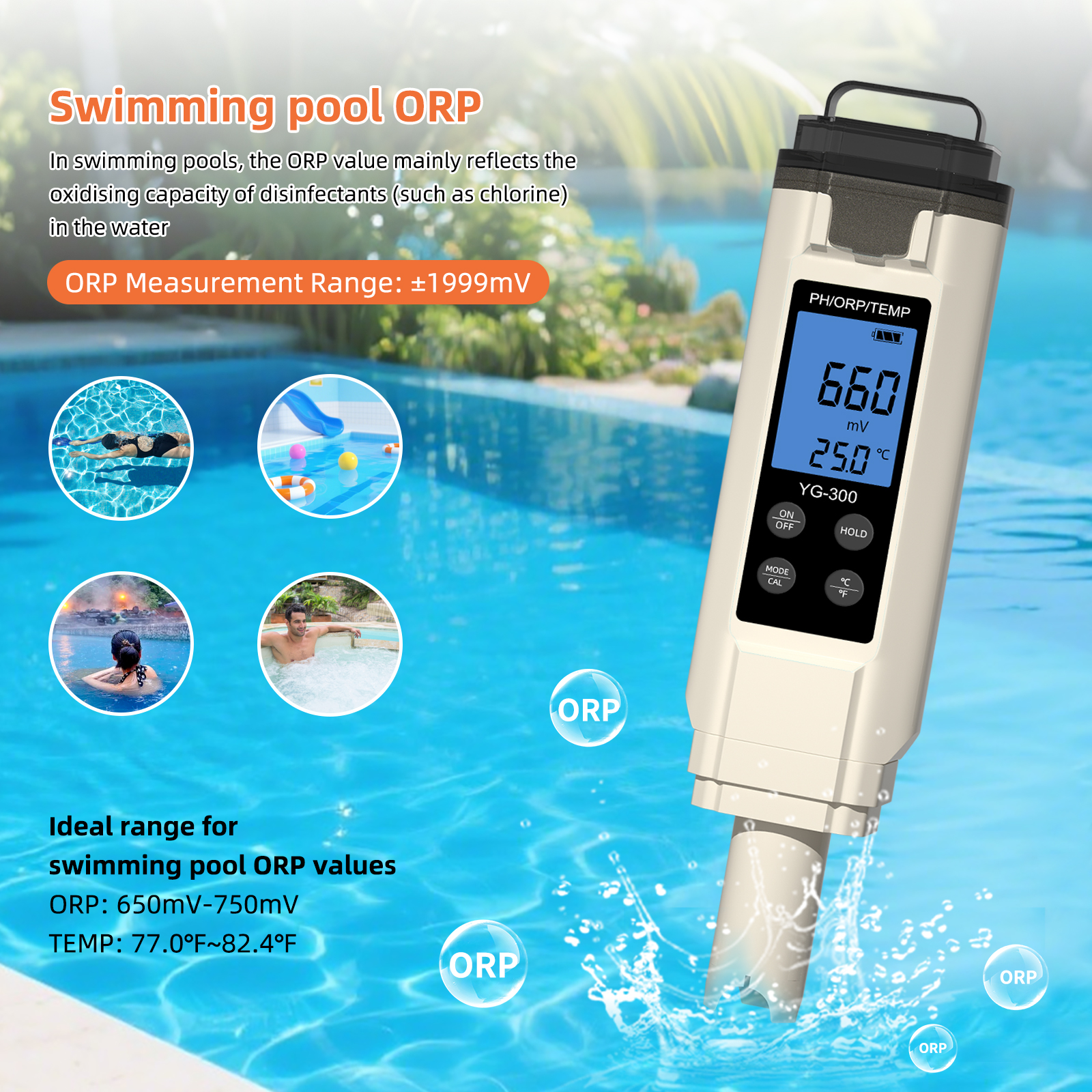 Yieryi Digital 3 in 1 PH/ORP/T - đánh giá và giá Marine Aquarium Water Analyzer