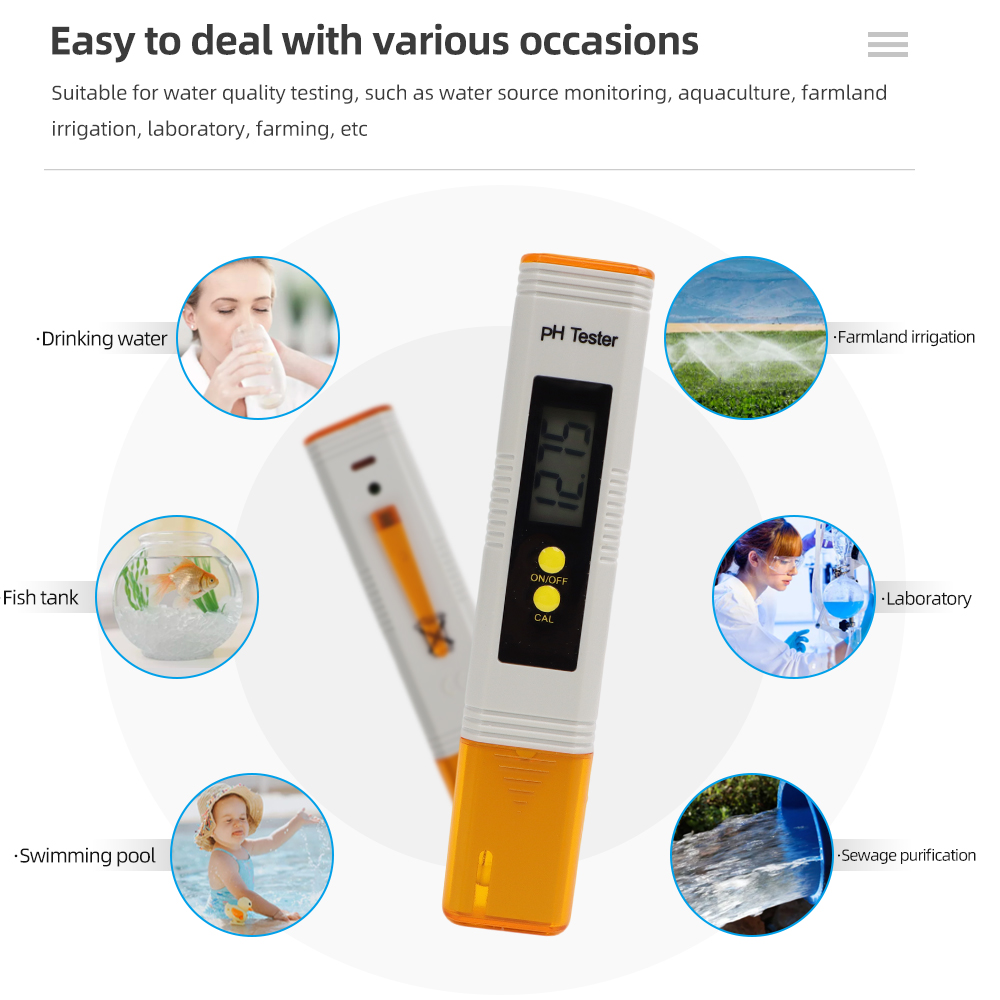 Digital PH Meter Pen Water Qua - đánh giá và giá Marine Aquarium Water Analyzer