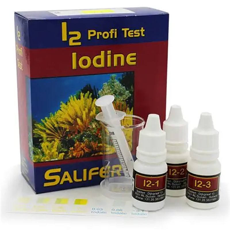 Salifert Iodine I2 Profi-Test  - đánh giá và giá Marine Aquarium Water Analyzer