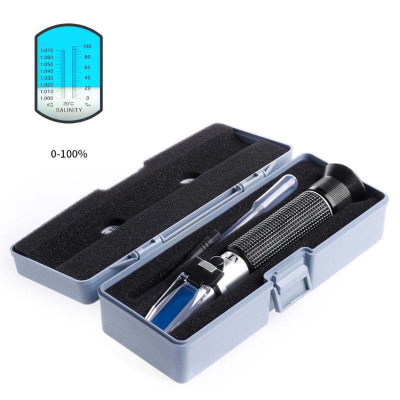 Salinity Refractometer Meter W - đánh giá và giá Aquarium Marine Salt