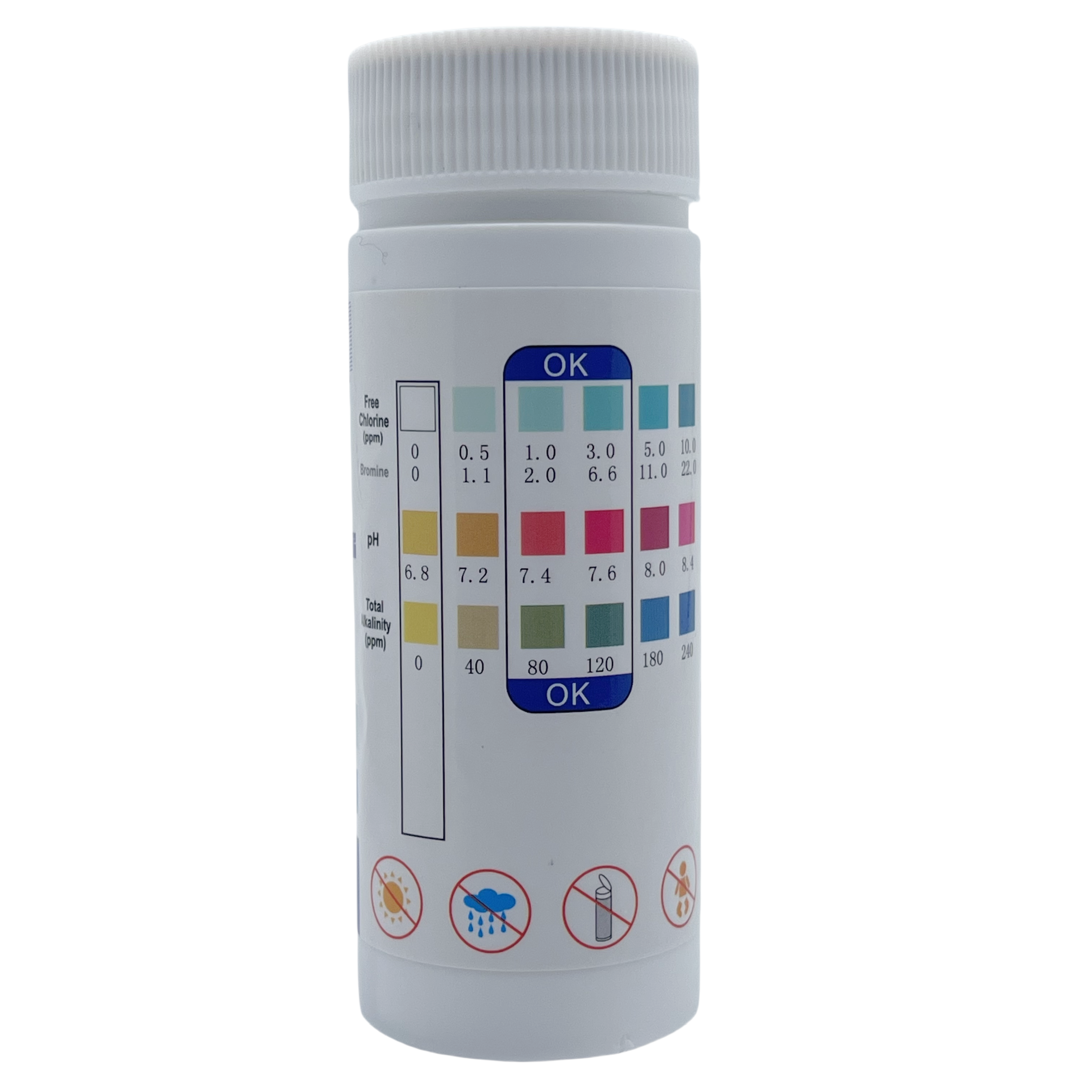Chlorine PH Test Strips SPA Sw - đánh giá và giá Marine Aquarium Water Analyzer