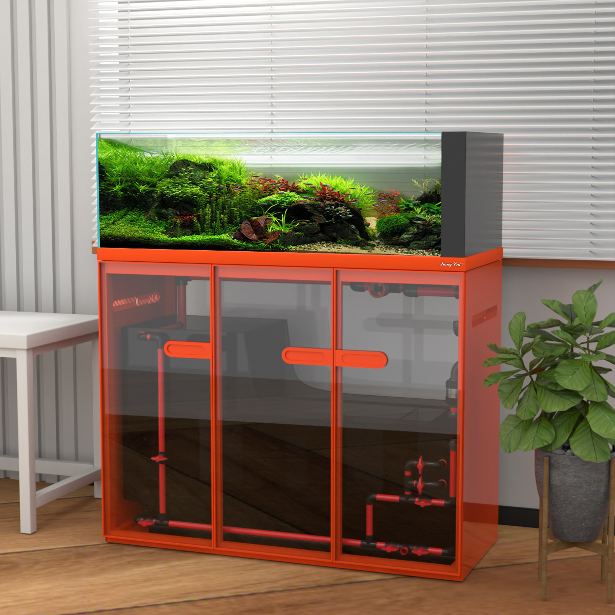 Large Modern Style Glass Fish  - đánh giá và giá Marine Aquarium Tank For Sale