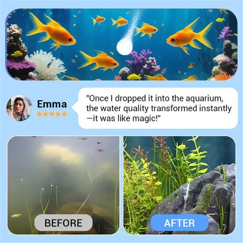 Water Purification Tablets Eco - đánh giá và giá Aquarium Marine Salt