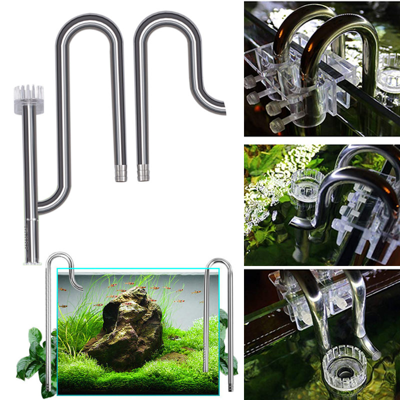 New Fish Tank Lily Pipe Stainl - đánh giá và giá Marine Aquarium Overflow