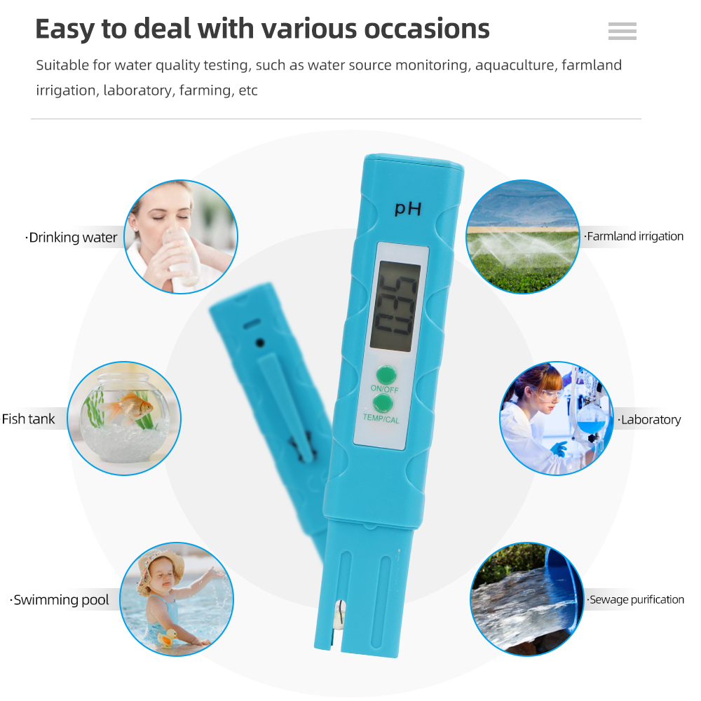 0-14 PH TMeter Handheld Digita - đánh giá và giá Marine Aquarium Water Analyzer