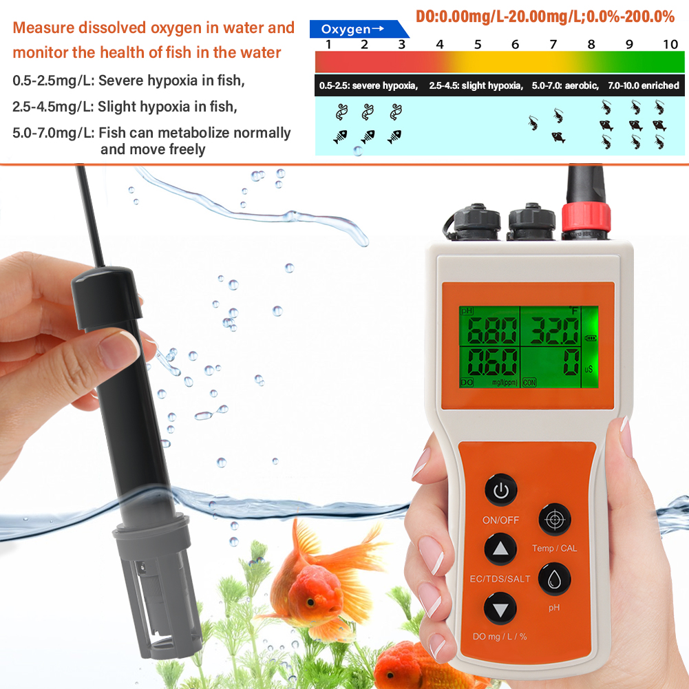 Smart Dissolved Oxygen Meter P - đánh giá và giá Aquarium Marine Salt