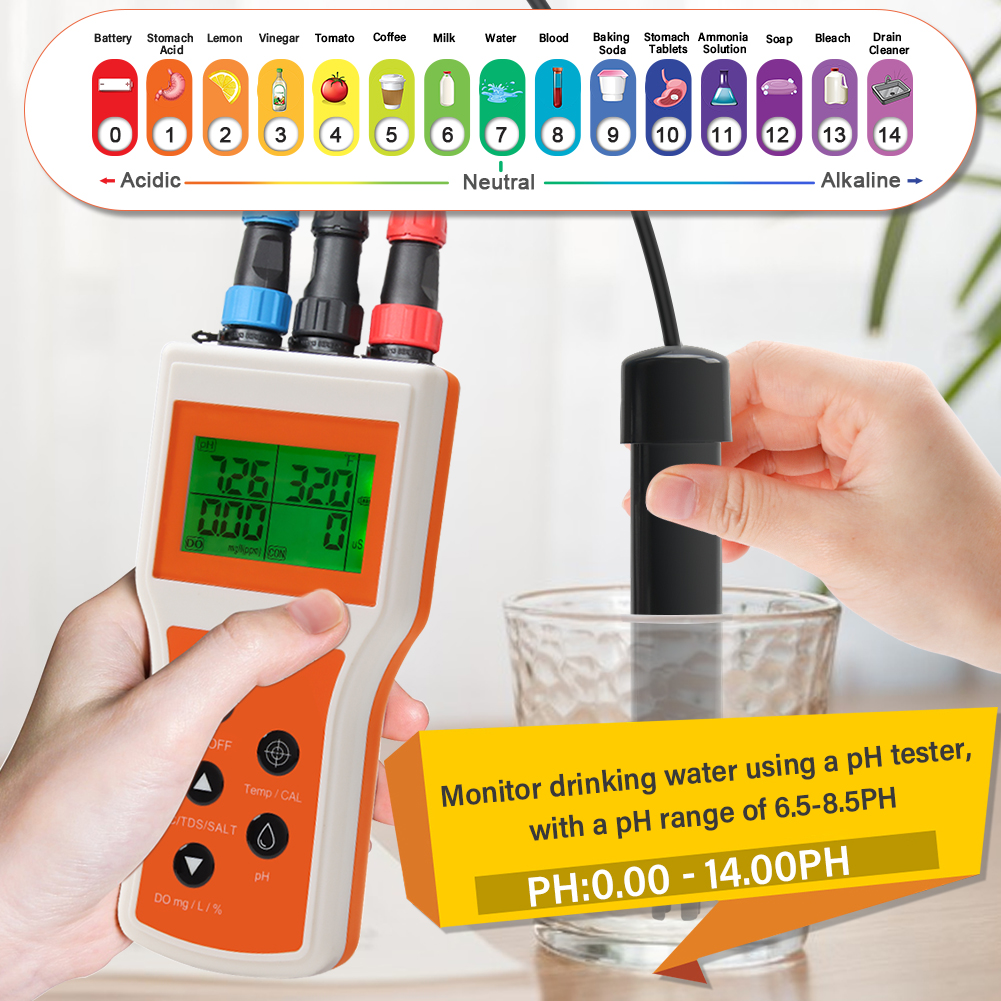 Smart Dissolved Oxygen Meter P - đánh giá và giá Aquarium Marine Salt