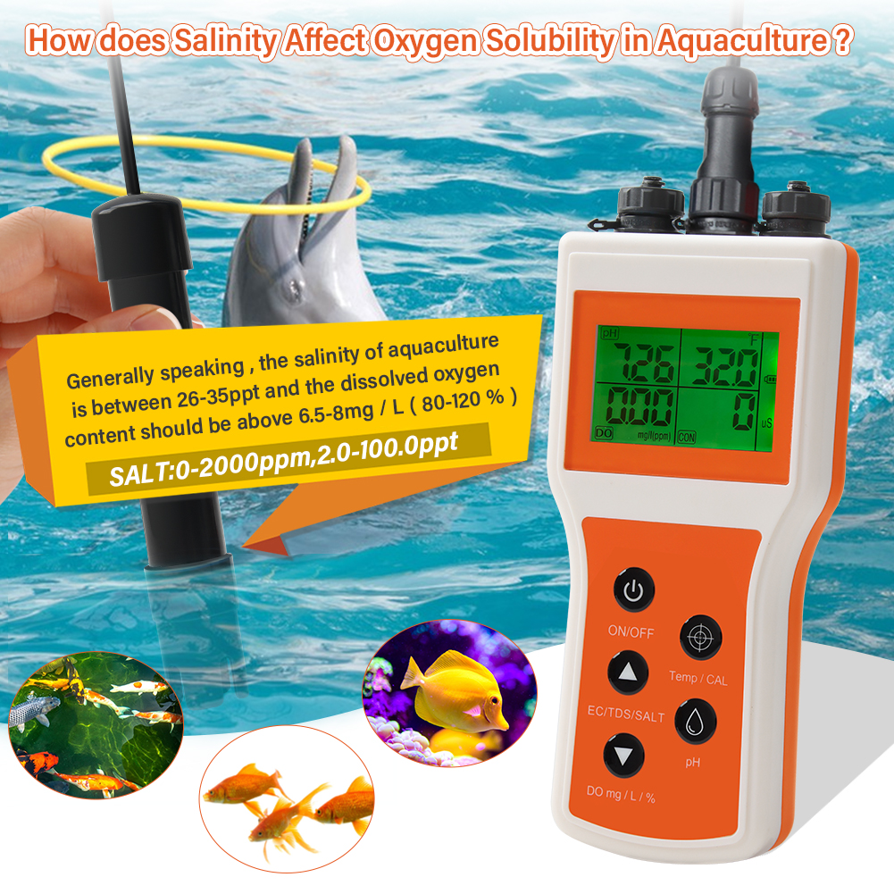 Smart Dissolved Oxygen Meter P - đánh giá và giá Aquarium Marine Salt