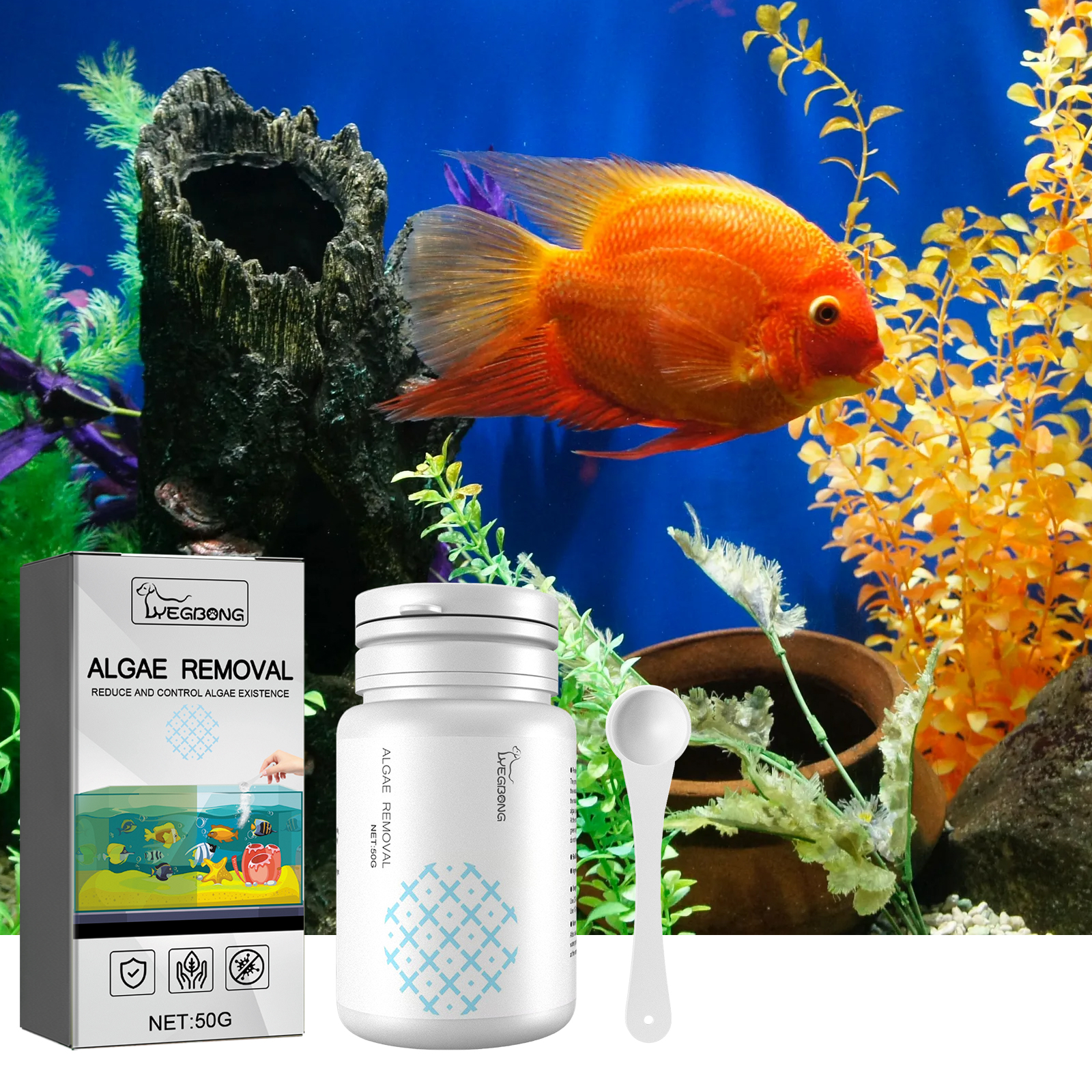 Algae Removal Quickly Removing - đánh giá và giá Aquarium Marine Salt