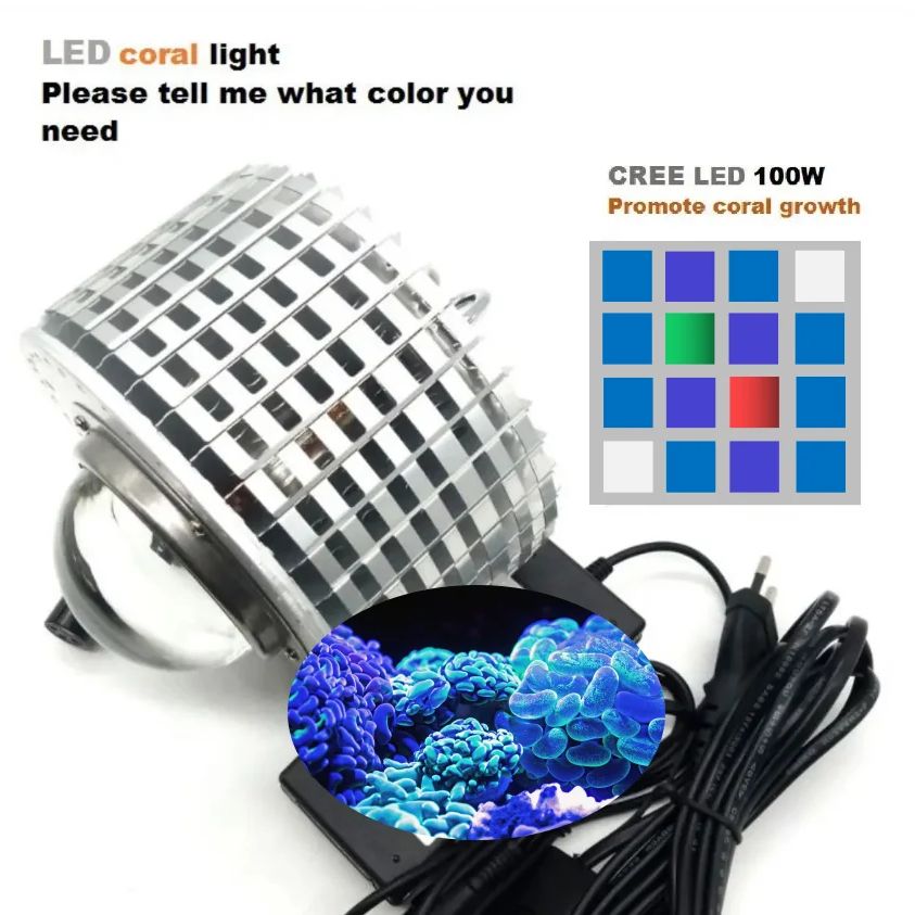 LED Aquarium Lighting Full Spe - đánh giá và giá Aquarium Blue Marine
