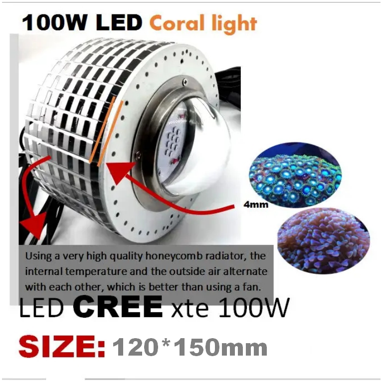 LED Aquarium Lighting Full Spe - đánh giá và giá Aquarium Blue Marine