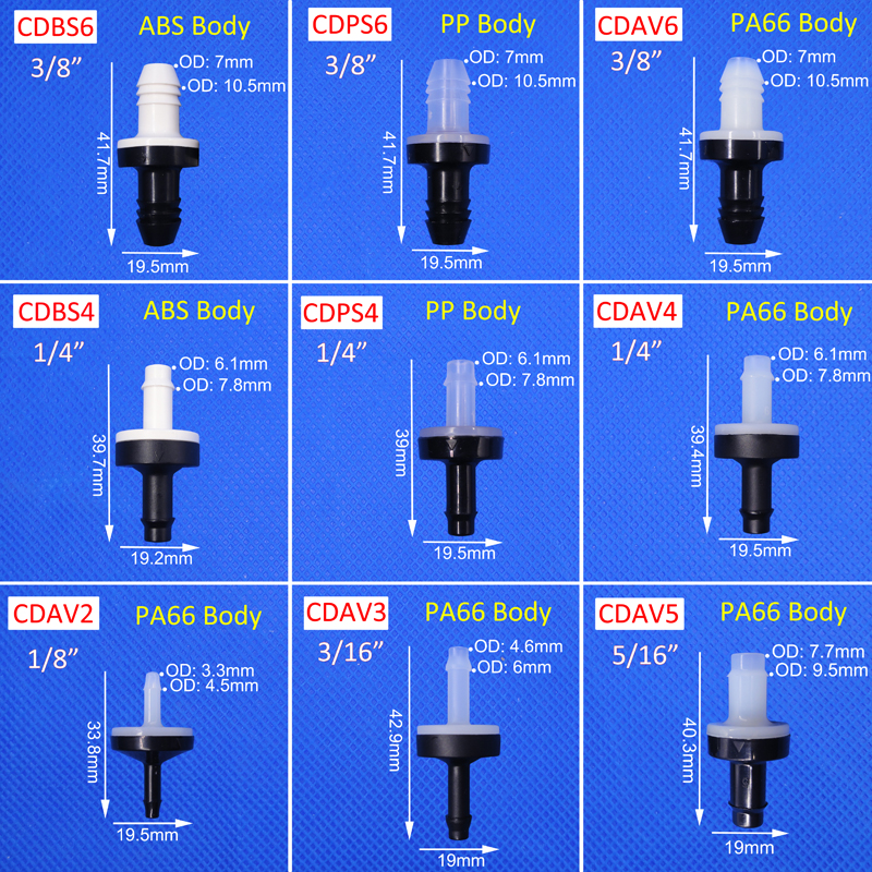4/6/8/10mm check valve one way - đánh giá và giá Marine Aquarium Ozone Generator