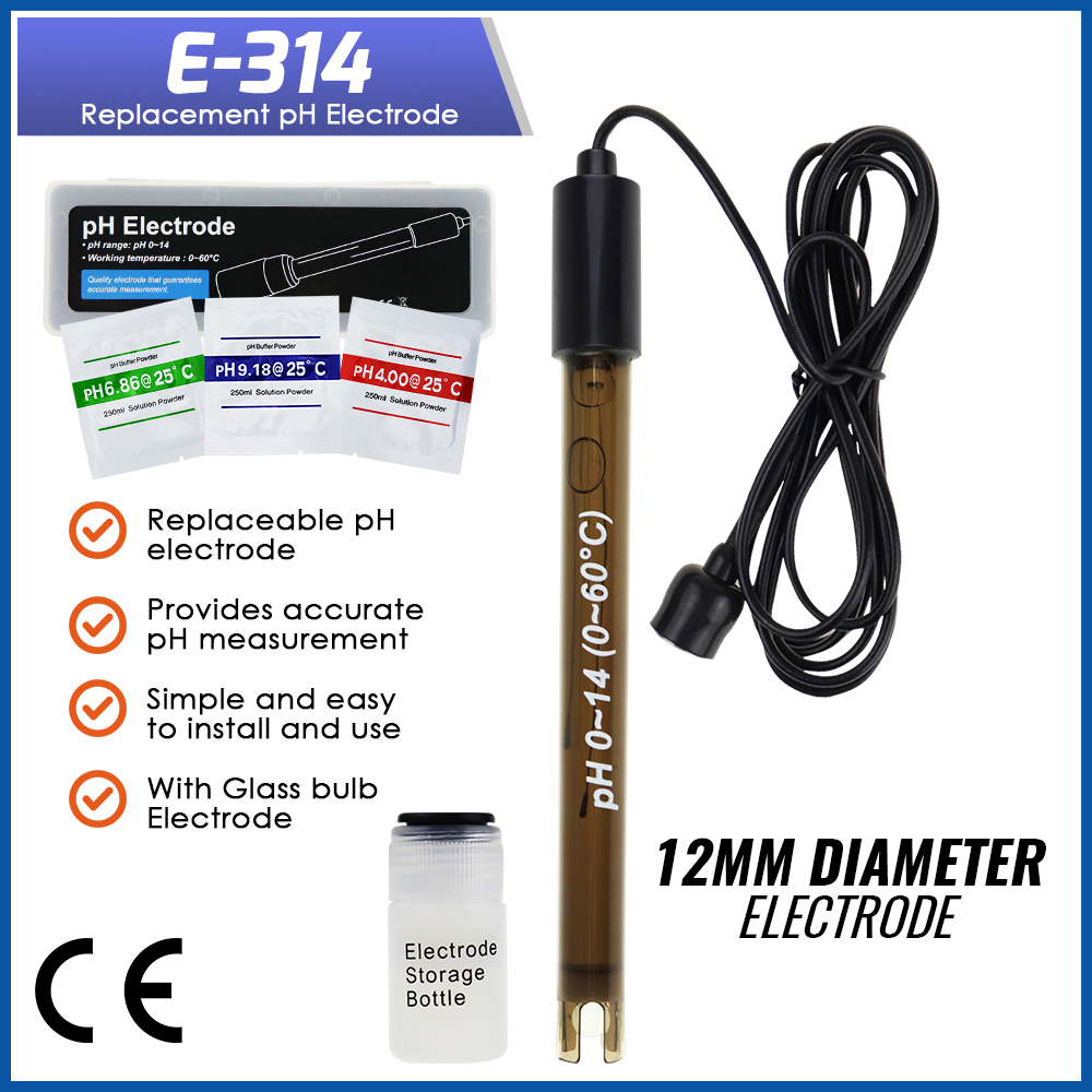 Ph Meter Ph Sonde Pool BNC Typ - đánh giá và giá Marine Aquarium Water Analyzer