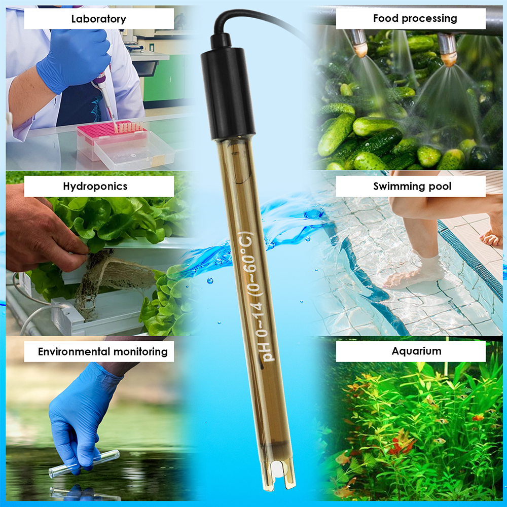 Ph Meter Ph Sonde Pool BNC Typ - đánh giá và giá Marine Aquarium Water Analyzer