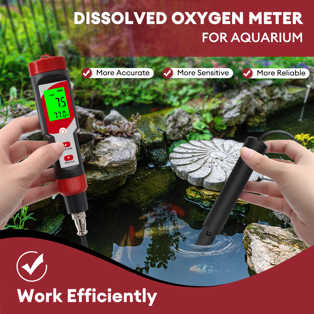 Dissolved Oxygen Meter for wat - đánh giá và giá Marine Aquarium Water Analyzer