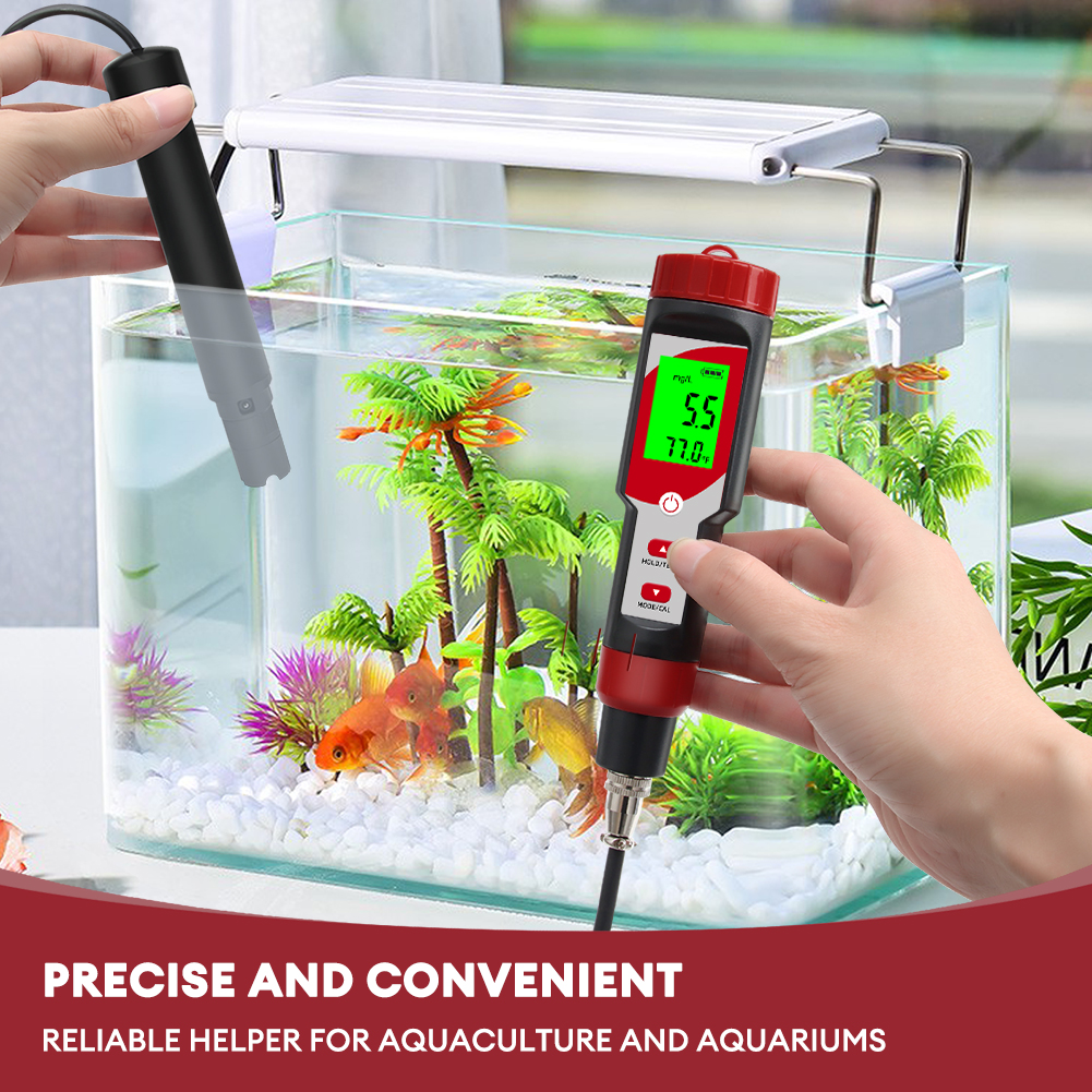 Dissolved Oxygen Meter for wat - đánh giá và giá Marine Aquarium Water Analyzer