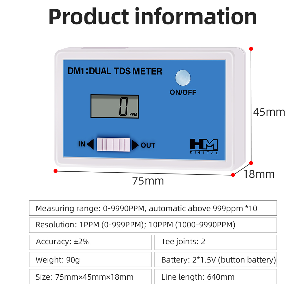 Digital Water Quality Tester D - đánh giá và giá Marine Aquarium Water Analyzer